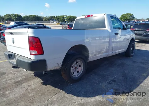 2020 Ram 1500 Classic Tradesman 4X2 8' Box from USA, damaged, VIN 3C6JR6DG7LG260360